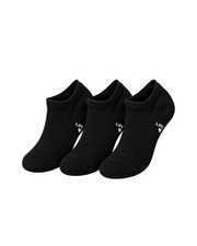 Bamboo Ankle Socks 3-Pack Black