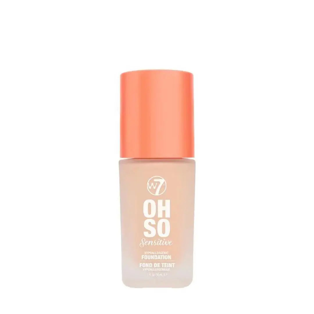 W7 Oh So Sensitive Foundation- Sand Beige Warpaint Cosmetics