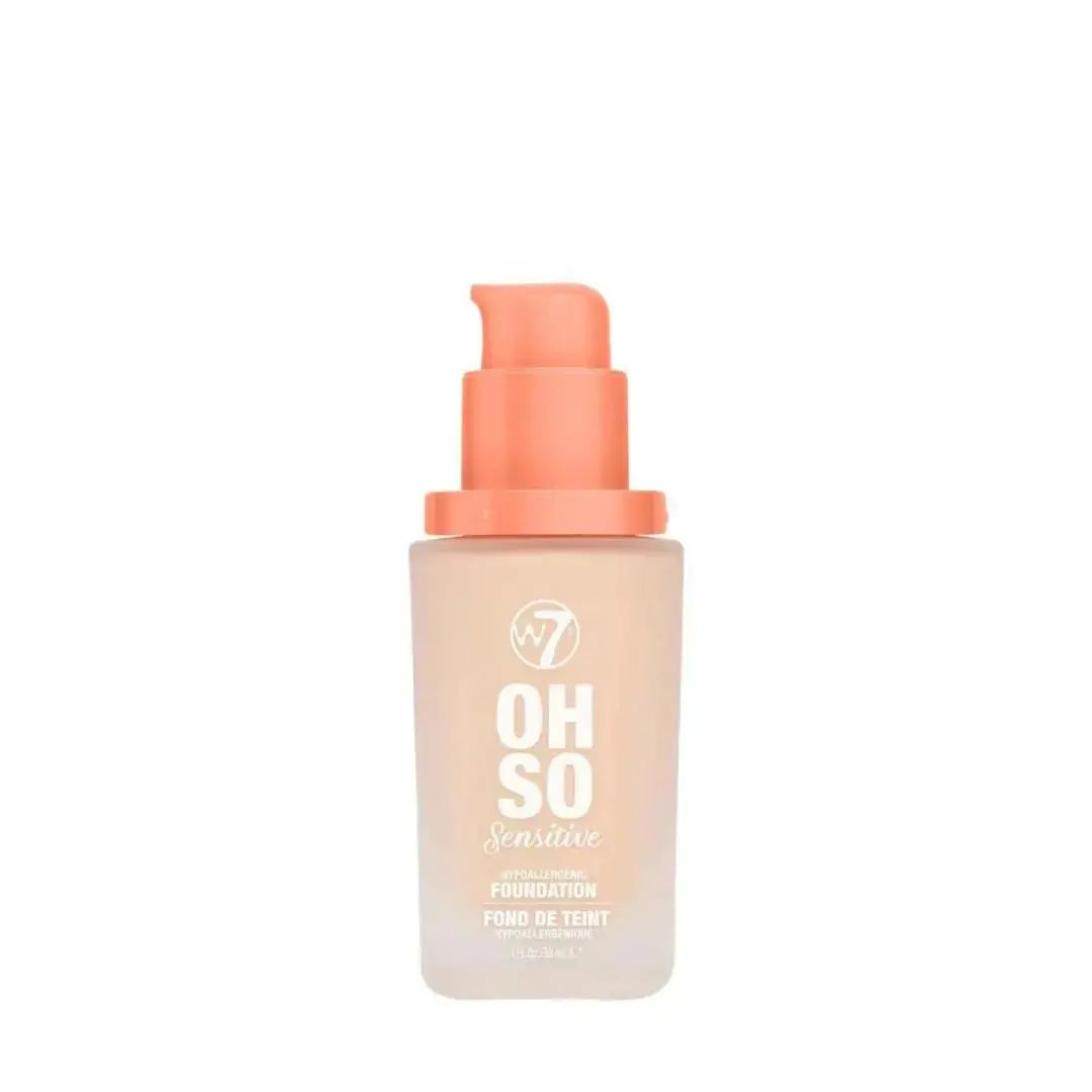 W7 Oh So Sensitive Foundation - Buff Warpaint Cosmetics
