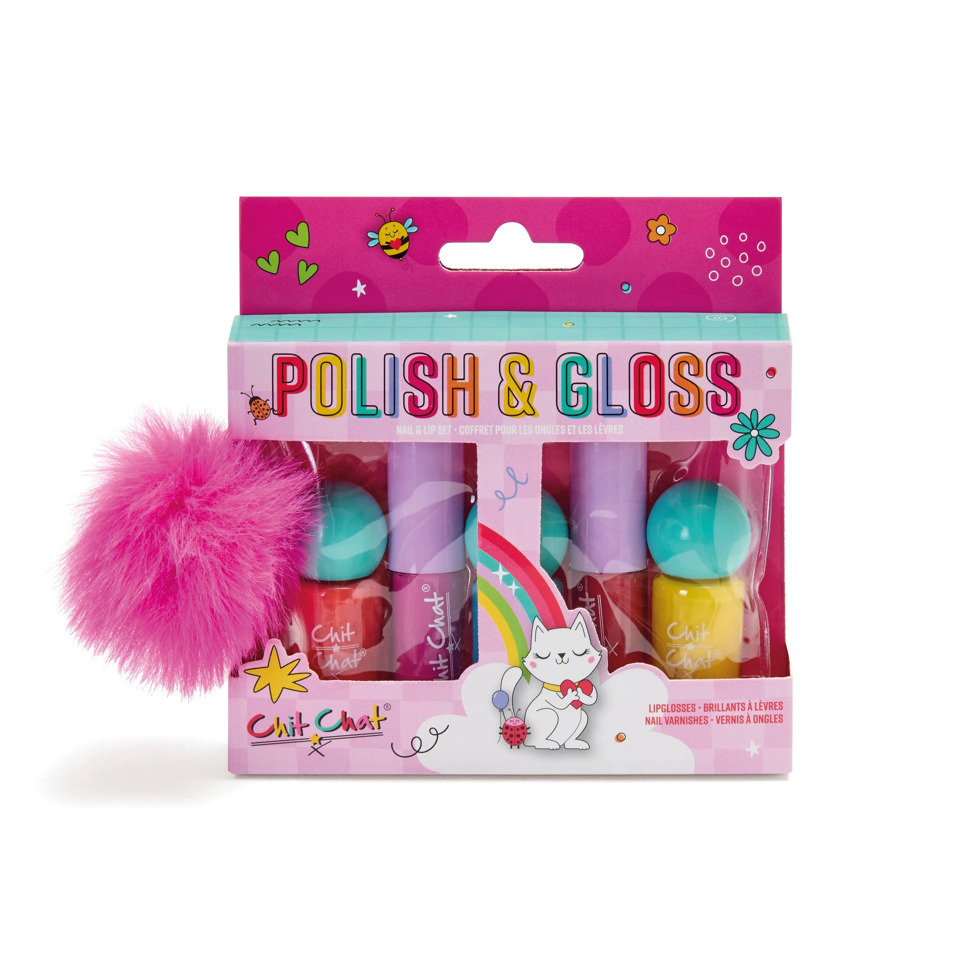 Polish & Glos s Nail & Lip Set Chit Chat