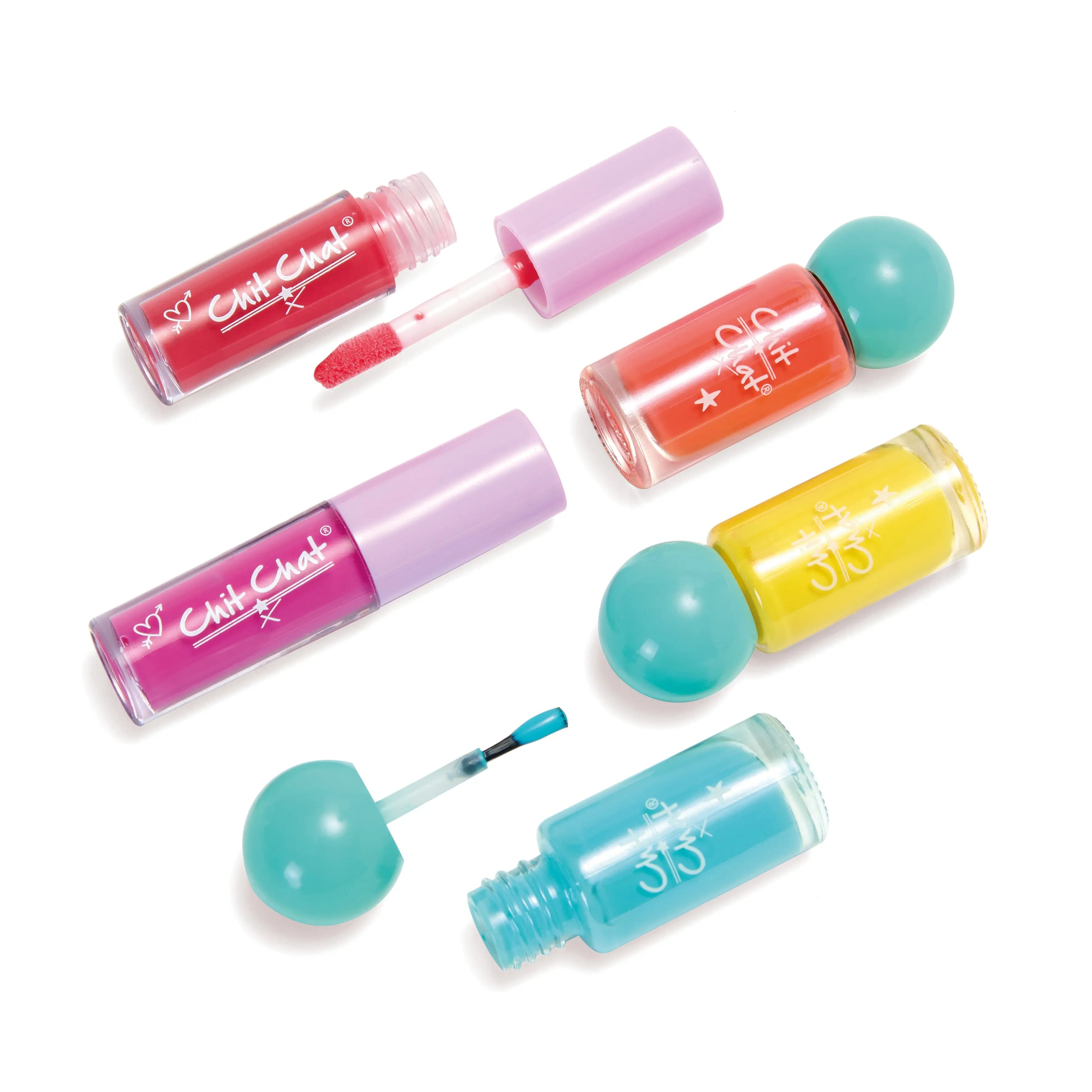 Polish & Glos s Nail & Lip Set Chit Chat