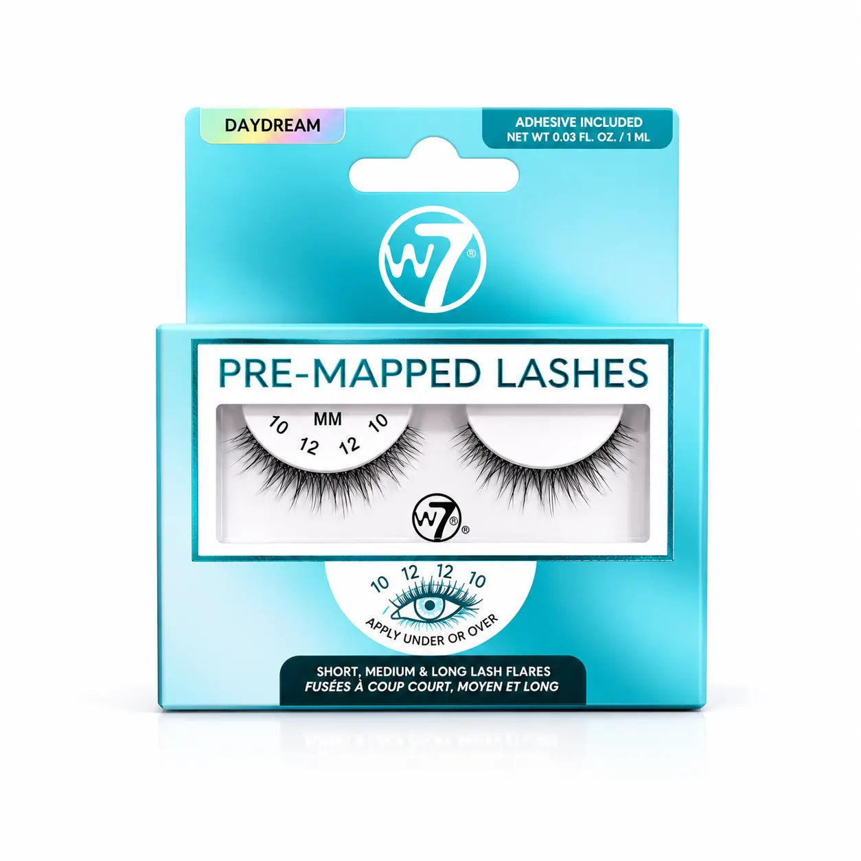 Pre-mapped Lashes Daydream W7