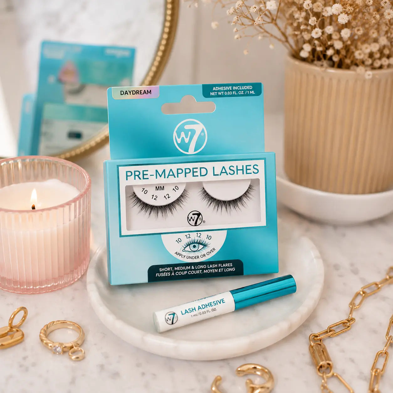 Pre-mapped Lashes Daydream W7