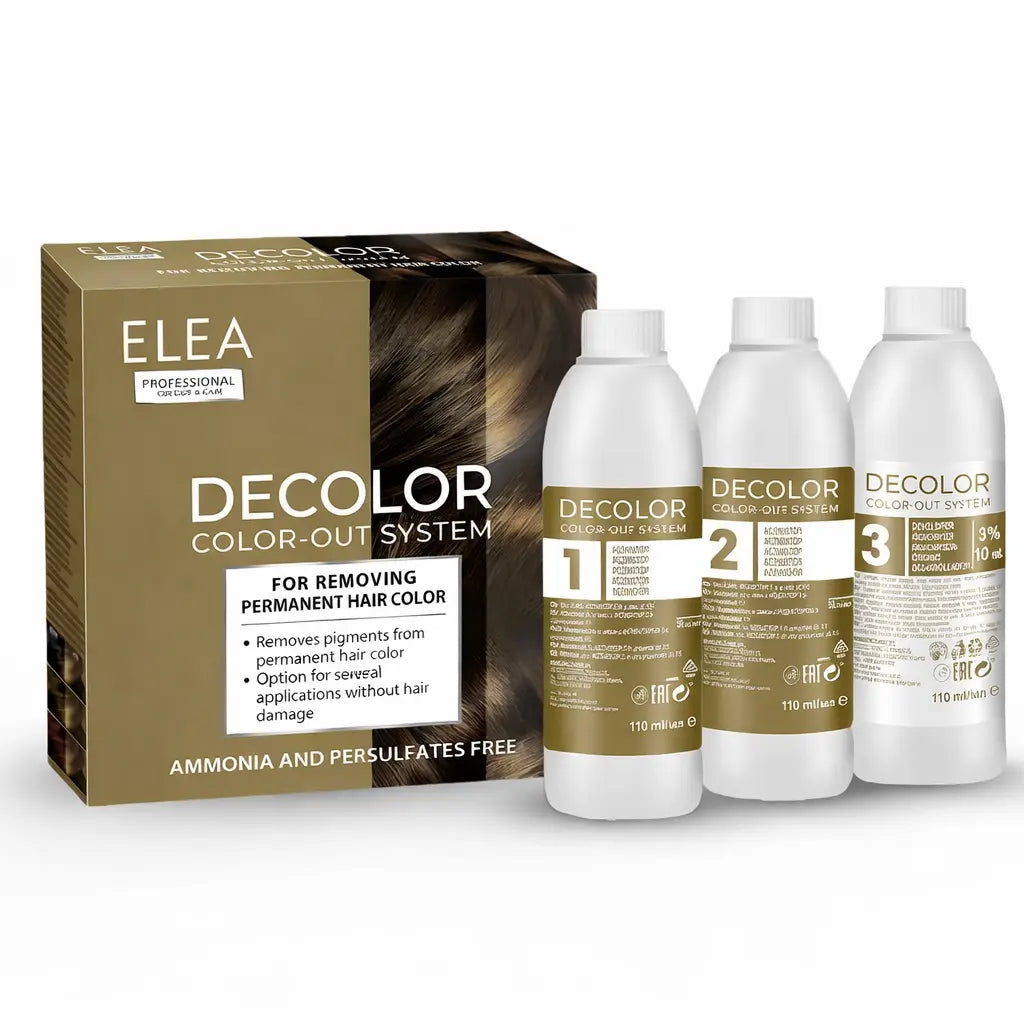 Professional Decolor Color-Out System – Färgborttagning för permanent ...