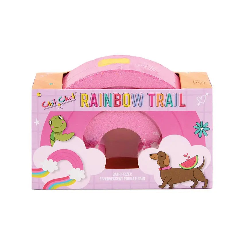 Rainbow Trail Bath Fizzer Rainbow Chit Chat