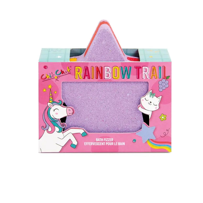 Rainbow Trail Bath Fizzer Star Chit Chat