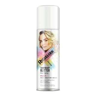 Rebellious Colour Temporary Glitter Hair Spray - Multi - Stellaz.se