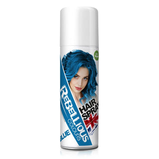 Rebellious Colour Temporary Hair Spray - Blue - Stellaz.se