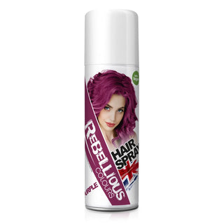 Rebellious Colour Temporary Hair Spray - Purple - Stellaz.se