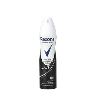 Rexona Women Invisible On Black&White Clothes Spray 150 ml Vadeco