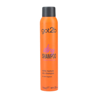 Schwarzkopf Got2B Dry Shampoo 200ml Extra Texture - Stellaz.se