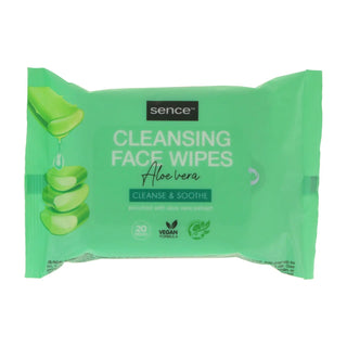 Sence Essentials - Cleansing Face Wipes Aloe Vera - Stellaz.se