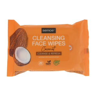 Sence Essentials - Cleansing Face Wipes Coconut - Stellaz.se