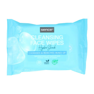 Sence Essentials - Cleansing Face Wipes Hydro Shock - Stellaz.se