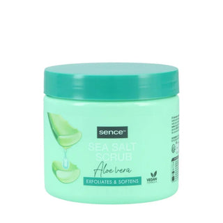 Sence Essentials - Sea Salt Body Scrub Aloe Vera - Stellaz.se