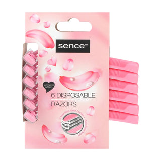 Sence Essentials - Triple Blades For Women, Engångs 6-pack - Stellaz.se