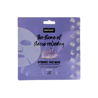 Sence The Stone of Stress Relieving Hydrogel face Mask - Amethyst Vadeco