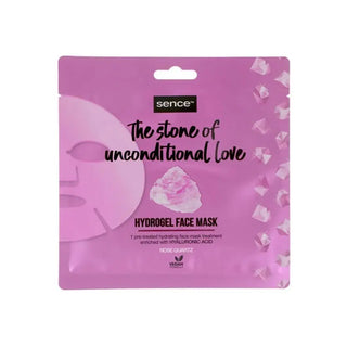 Sence The Stone of Unconditional Love Hydrogel Face Mask - Rose Quartz Vadeco