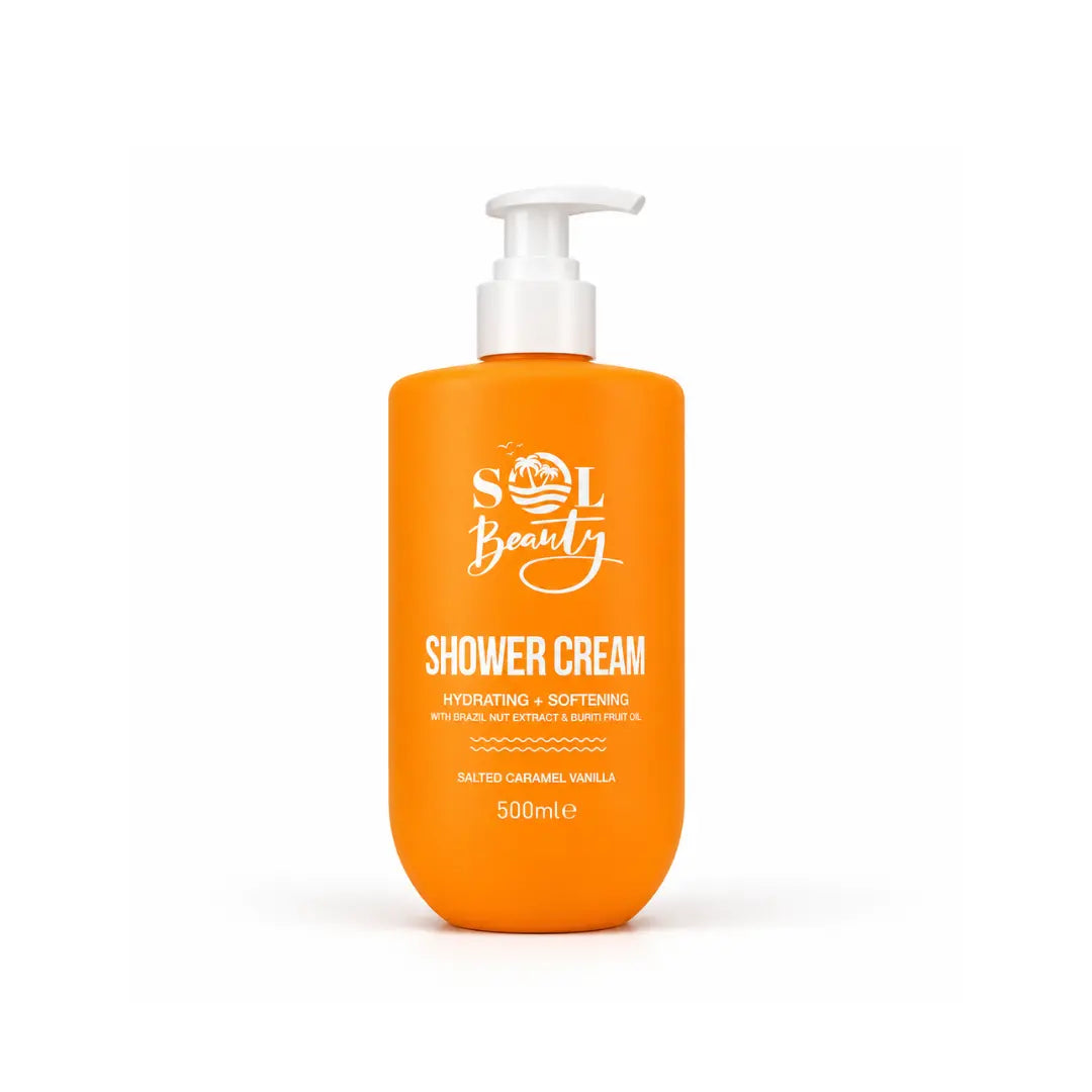 Shower Cream Salted Caramel & Vanilla 500 ml Sol Beauty