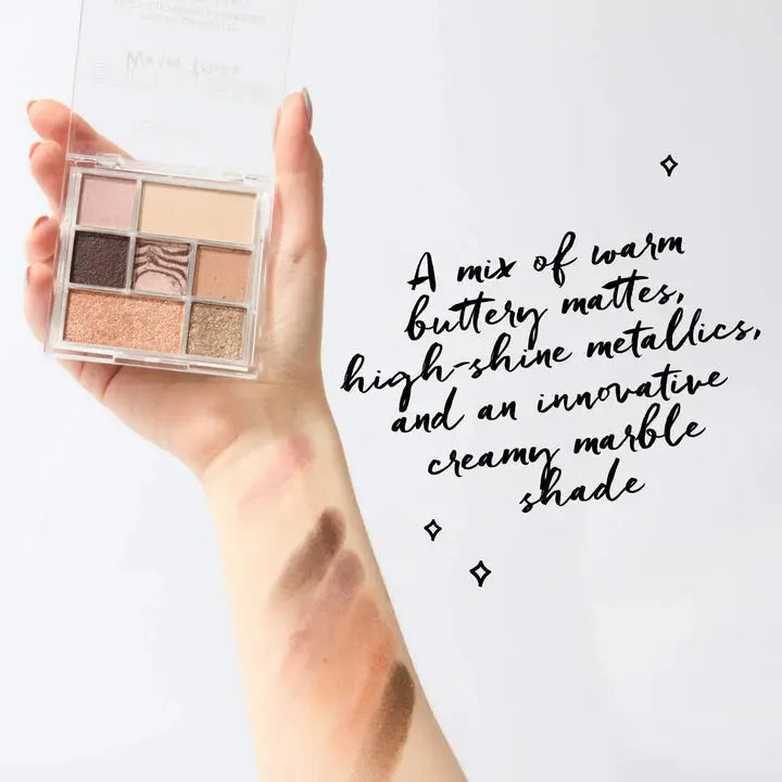 Soft Cream Warm Tones Eyeshadow palette Technic