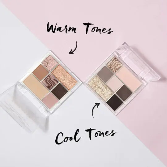 Soft Cream Warm Tones Eyeshadow palette Technic