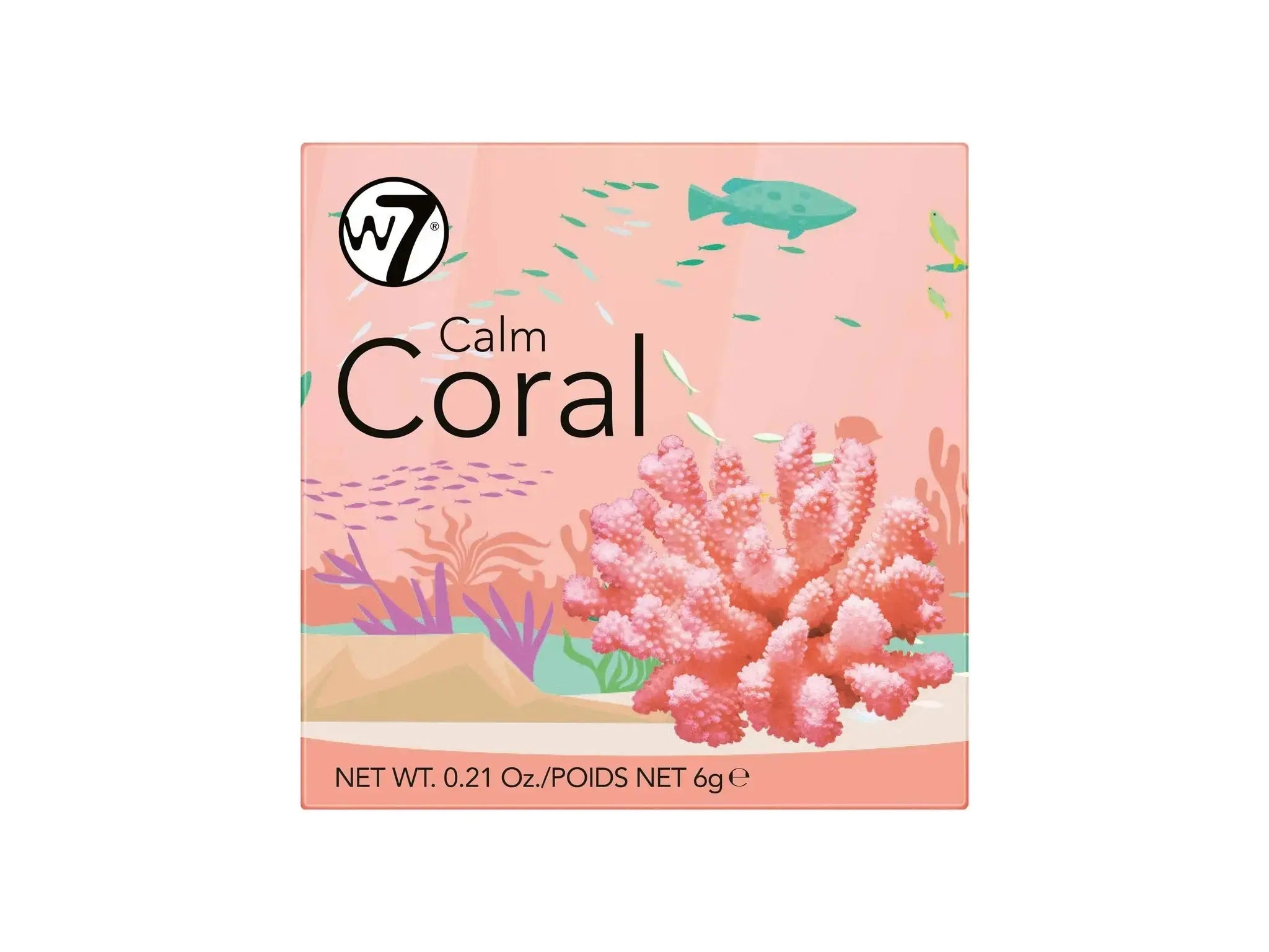 W7 Calm Coral Blusher - Stellaz.se