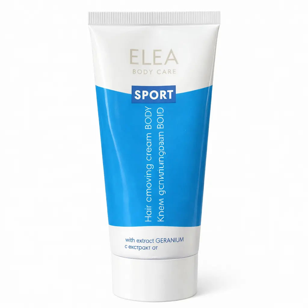 Sport Hårborttaggningskräm Med Mjukgörande Effekt Elea