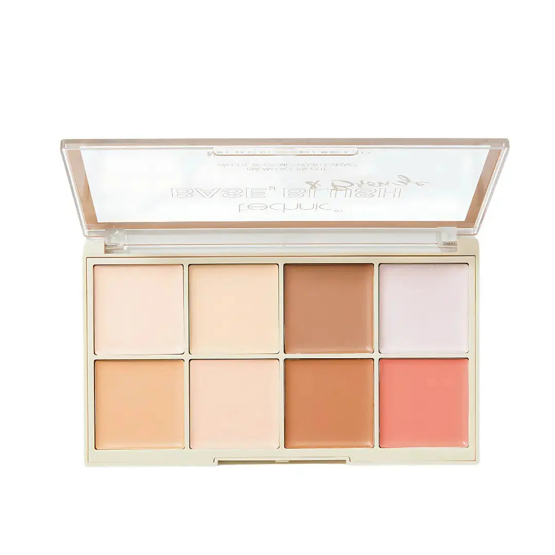 Technic Base, Blush & Bronze Cream Face Palette - Light Technic
