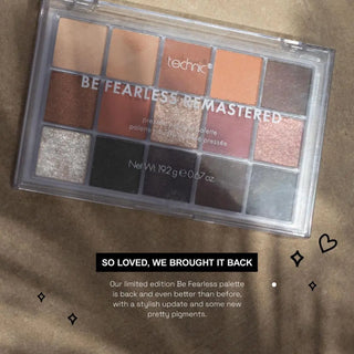 Technic Be Fearless Remastered Pressed Pigment Palette Stellaz.se