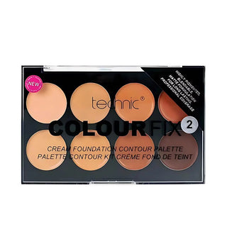 Technic Colour Fix 2 Cream Founation Contour Palette Technic