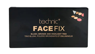 Technic Facefix Blush, Bronze and Highlight Trio Technic