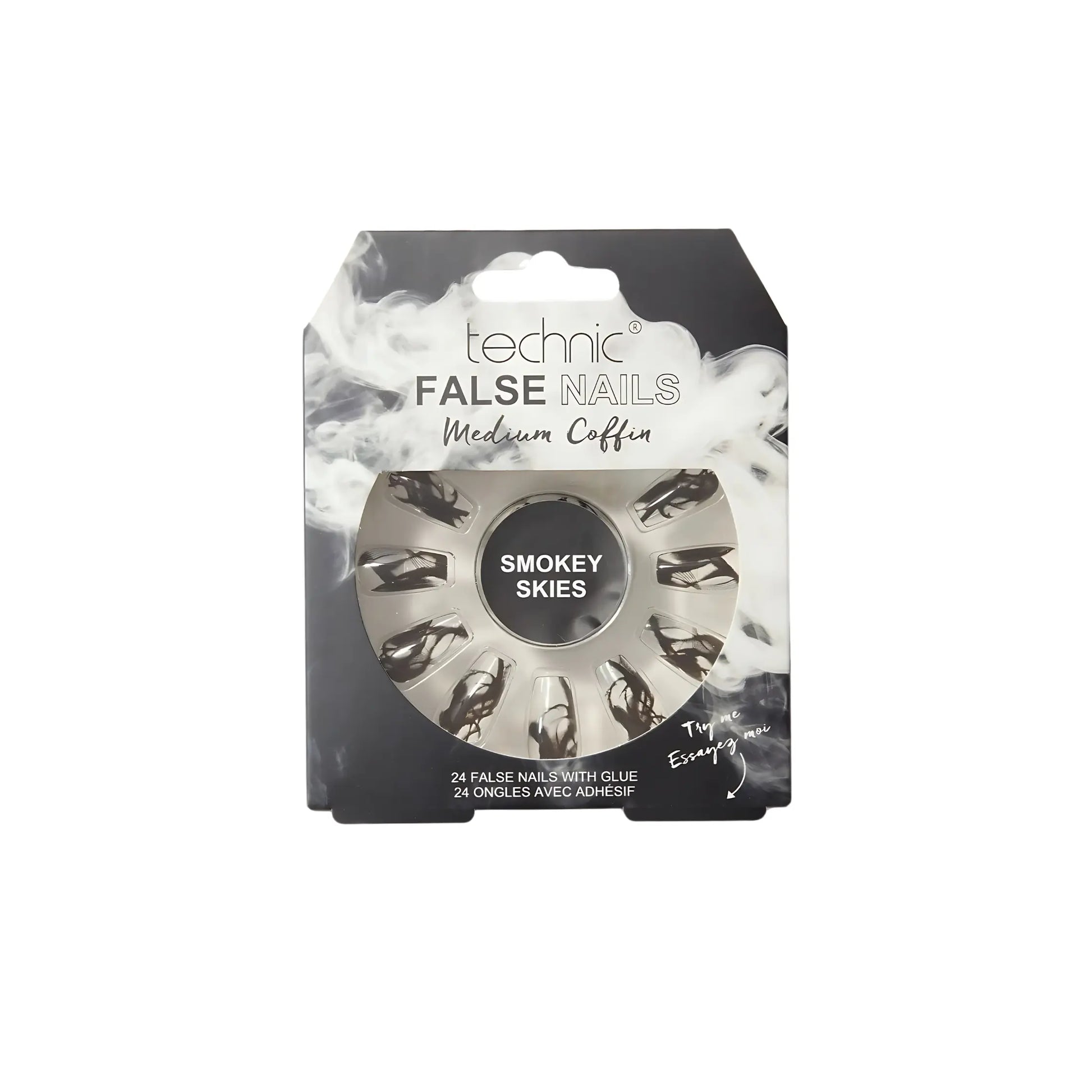 Technic Lösnaglar - Smokey Skies Technic