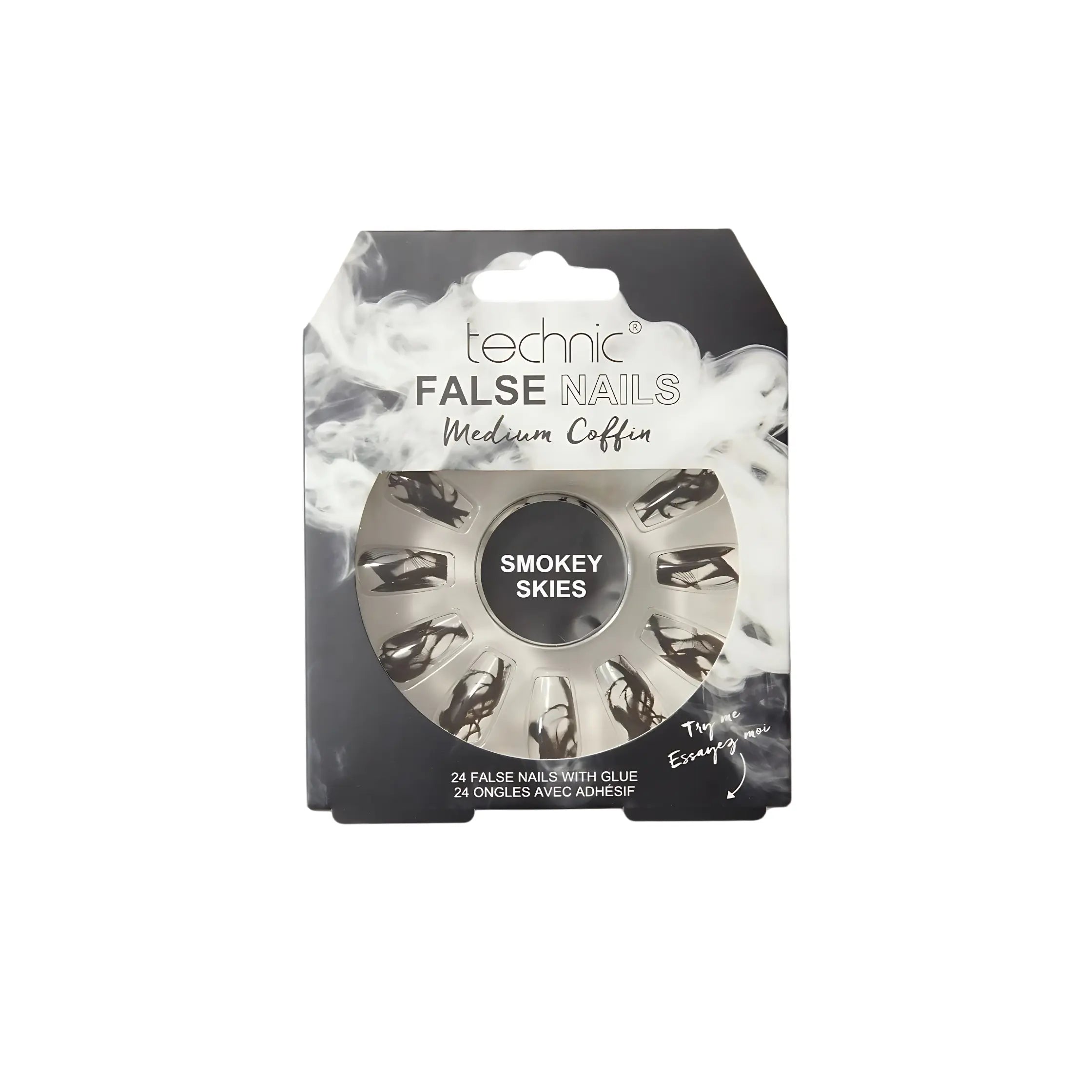 Technic Lösnaglar - Smokey Skies Technic