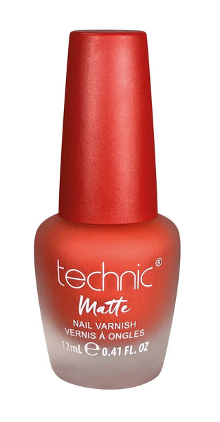 Technic Matte Nailpolish - Pumpkin Spice Technic