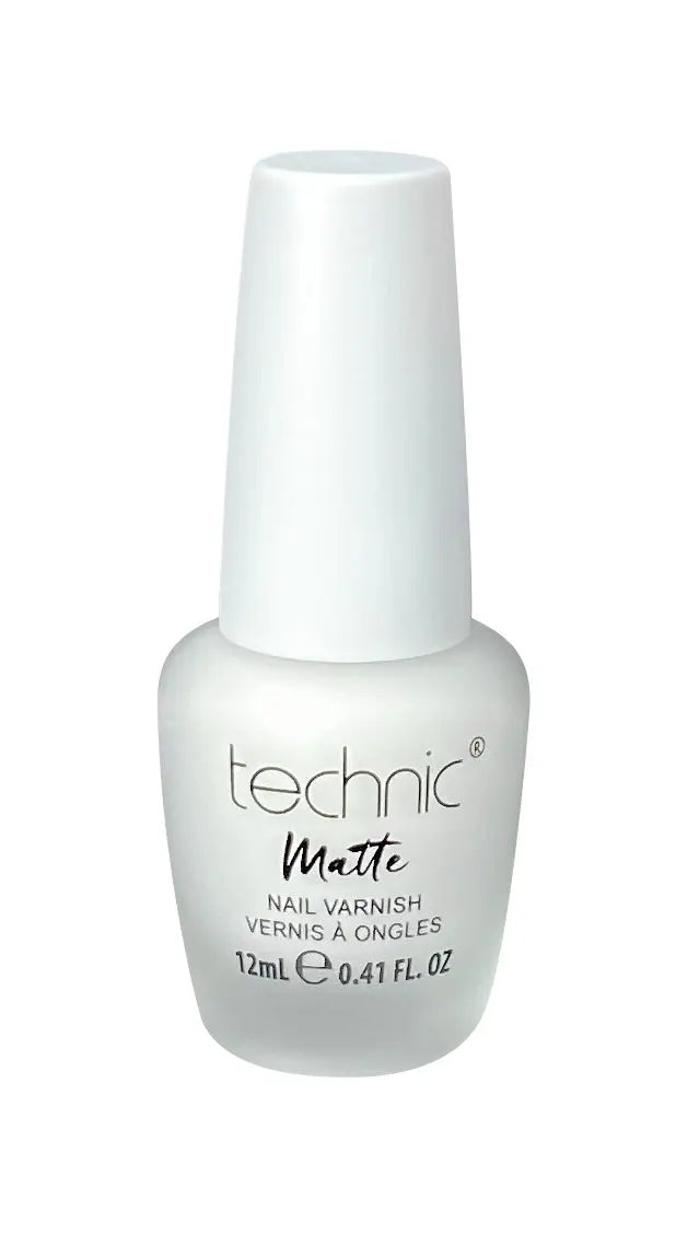 Technic Matte Nailpolish - White - Stellaz.se