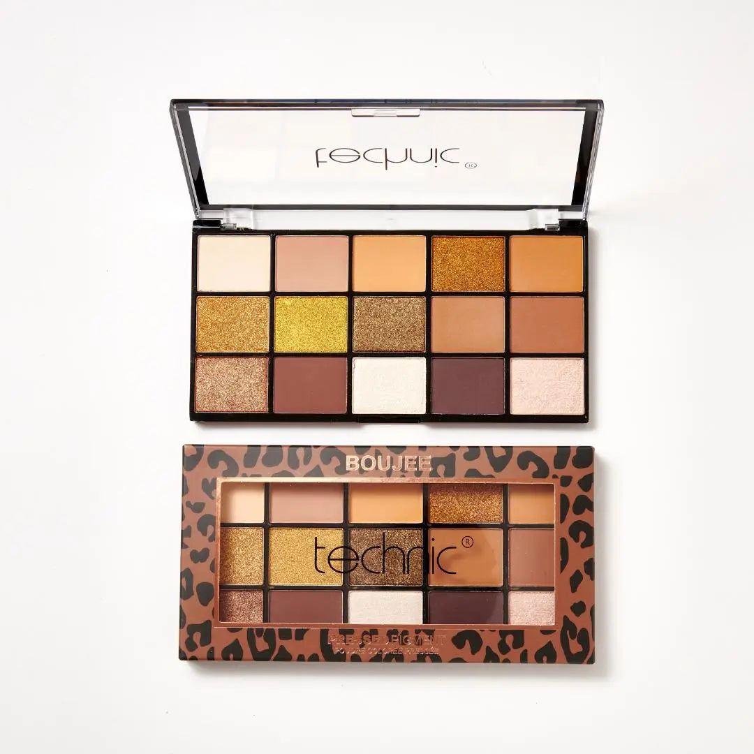 Technic Pressed Pigment Eyeshadow Palette Boujee Technic