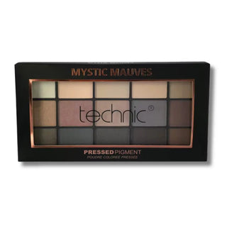 Technic Pressed Pigment Eyeshadow Palette Mystic Mauves Technic