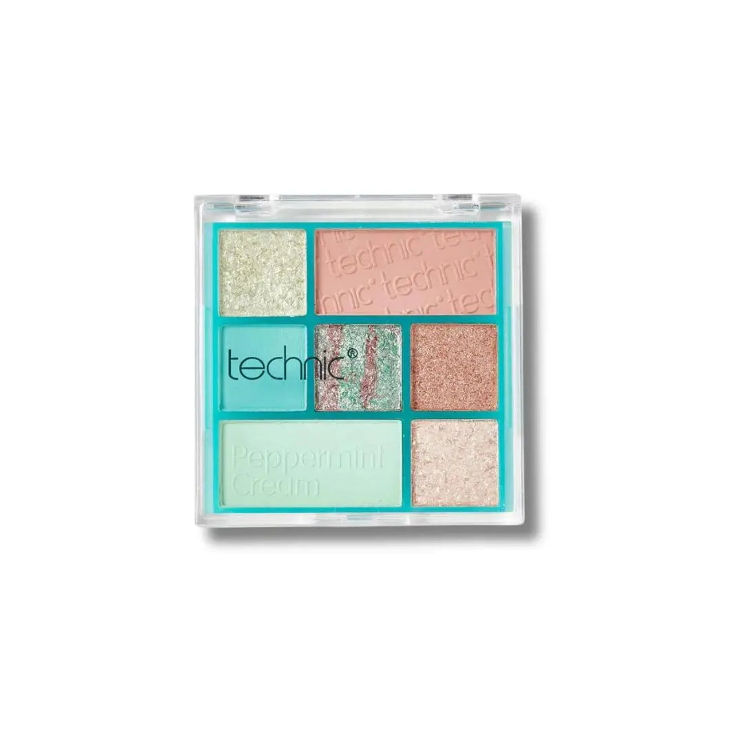 Technic Pressed Pigment Palette  - Peppermint Cream Technic