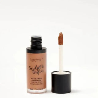 Technic Sculpt & Define Matte Finish Foundation - Mocha Technic