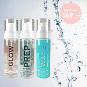 Wake, Prep & Glow - Settingspray x3 - Stellaz.se