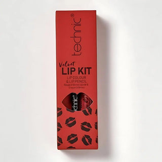 Technic Velvet Lip Kit Vintage Red Technic