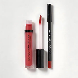 Technic Velvet Lip Kit Vintage Red Technic