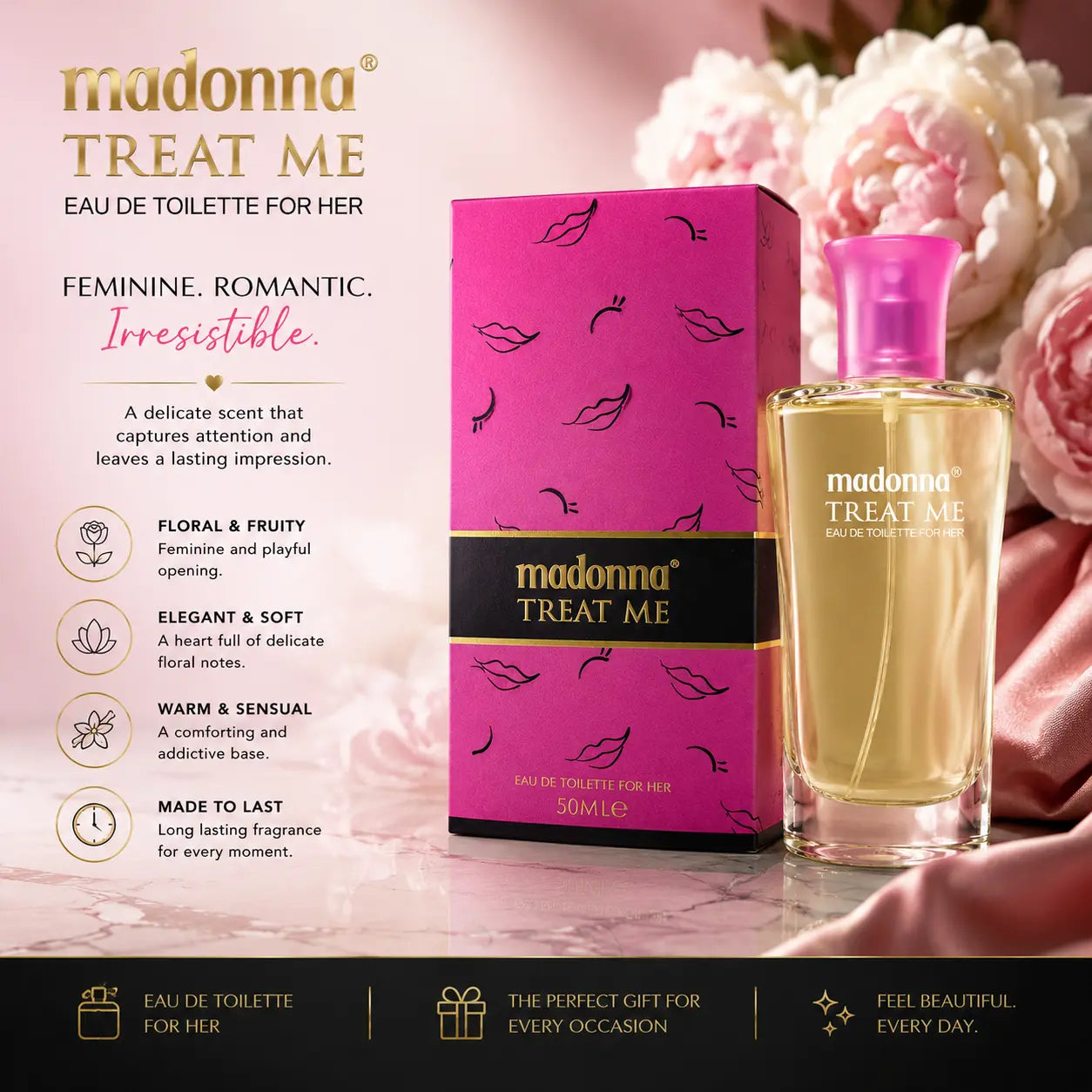 Treat Me Eau De Toilette Pour Femme 50 ml Madonna