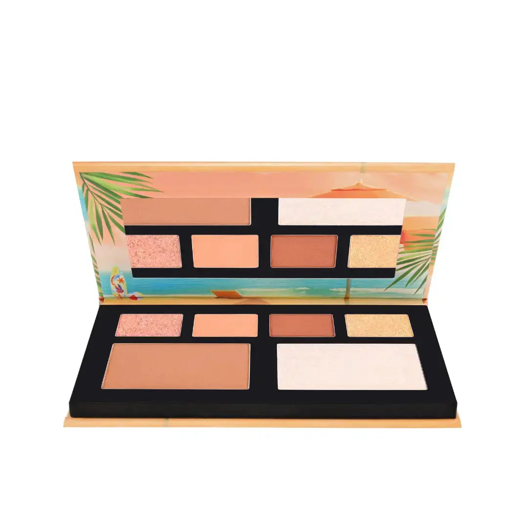 W7 Tropical Escape Face & Eye Palette - Light/Medium W7