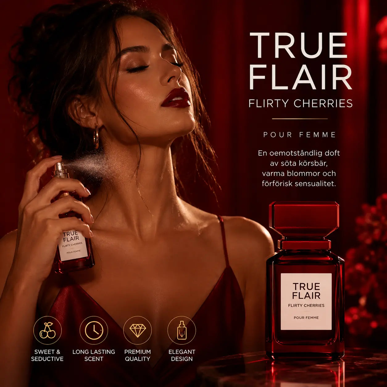 True Flair Flirty Cherries Corsair