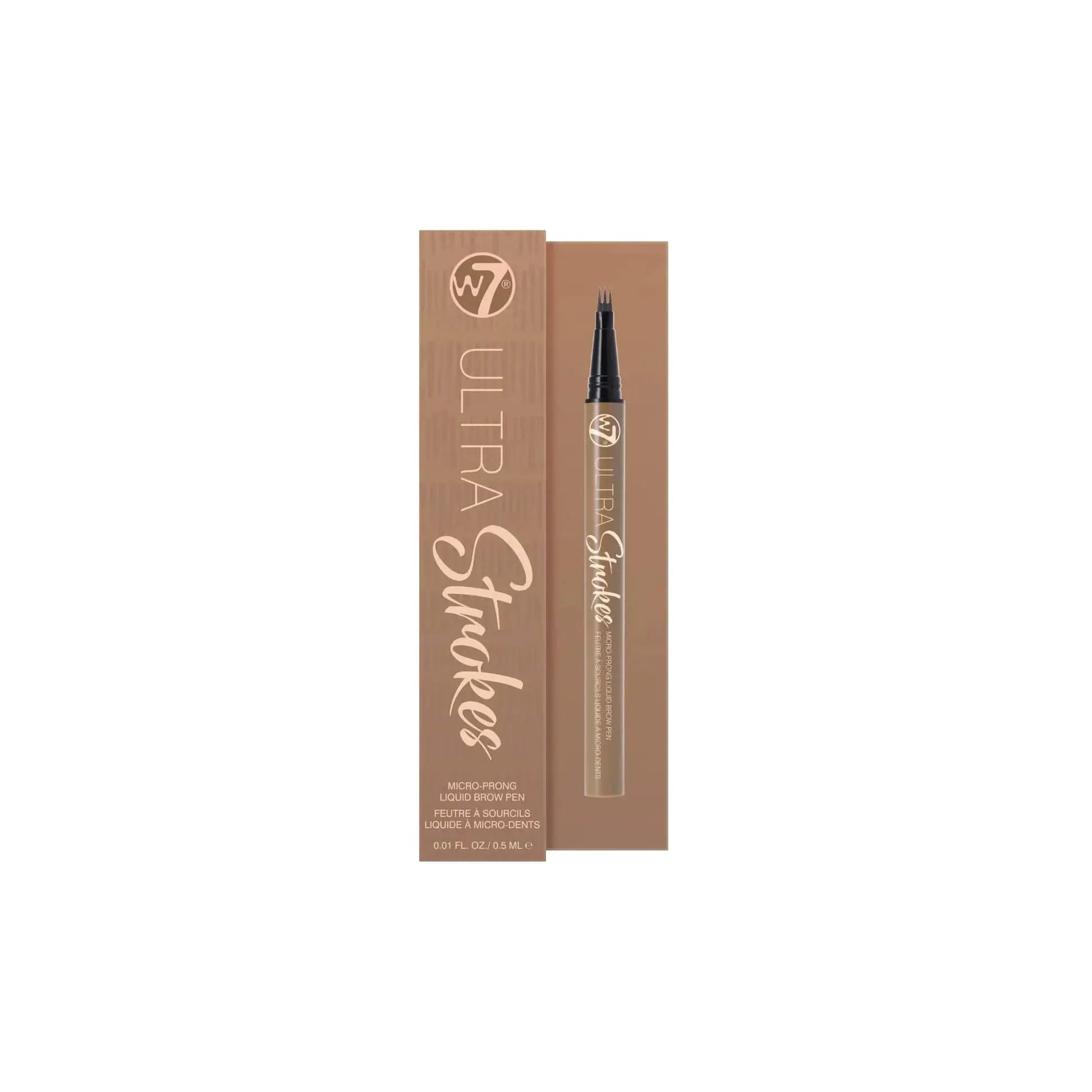 Ultra Strokes Micro-Prong Liquid Brow Pen W7
