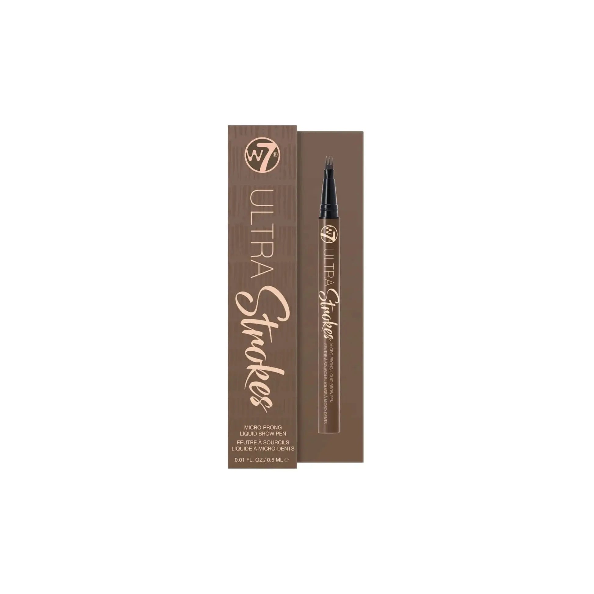 Ultra Strokes Micro-Prong Liquid Brow Pen W7