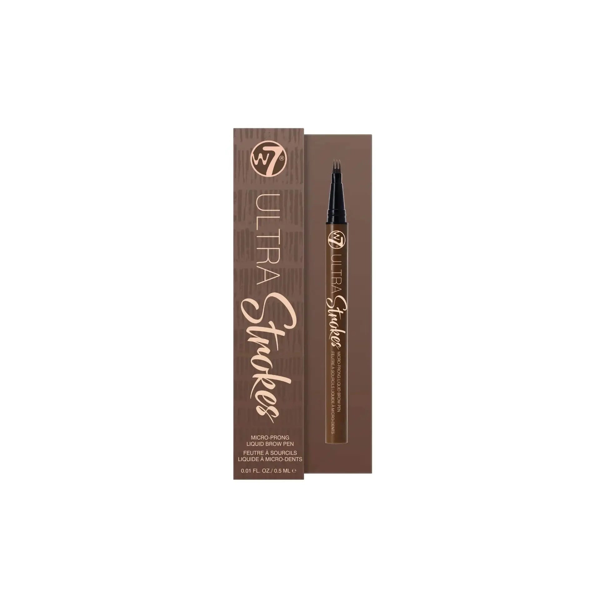 Ultra Strokes Micro-Prong Liquid Brow Pen W7