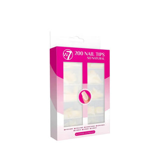 W7 200 Natural Nail Tip W7