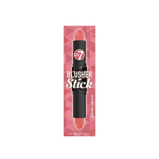 W7 Blusher Stick - Glow Pink & Pink Glam W7